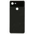 For Google Pixel 3 XL Replacement Rear Battery Cover with Adhesive (Black) For Discount