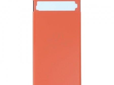 For Google Pixel 7a Replacement Rear Battery Cover With Adhesive (Orange) Supply