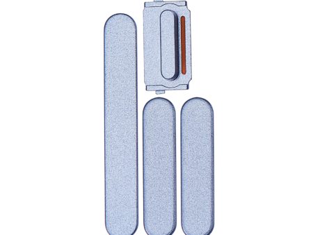 For Apple iPhone 14   14 Plus Replacement Power & Volume Button Set (Blue) on Sale