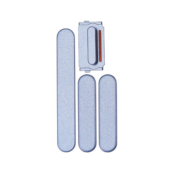 For Apple iPhone 14   14 Plus Replacement Power & Volume Button Set (Blue) on Sale