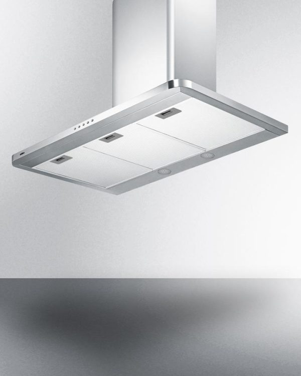 36  Wide Wall-mounted Range Hood, ADA-compliant Online now