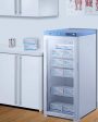 24  Wide Upright Medical Refrigerator For Sale