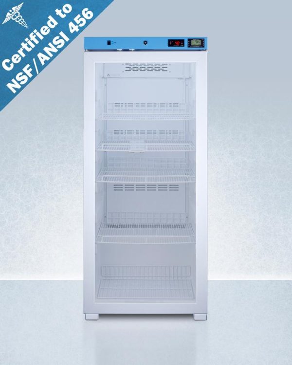 24  Wide Upright Medical Refrigerator For Sale