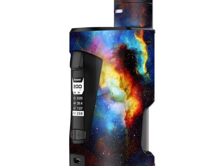 Space Gas Nebula Colorful Galaxy G Box Squonk Geek Vape Skin Fashion