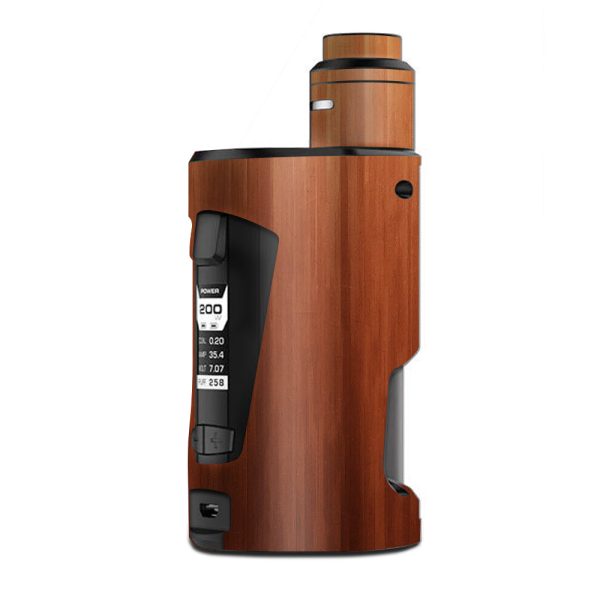 Smooth Maple Walnut Wood G Box Squonk Geek Vape Skin For Sale