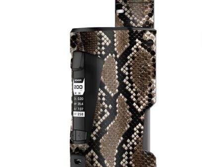 Snakeskin Rattle Python Skin G Box Squonk Geek Vape Skin Hot on Sale