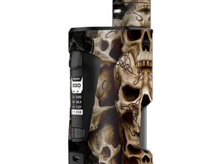 Wicked Skulls Tattooed  G Box Squonk Geek Vape Skin Online now