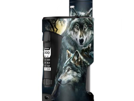 3 Wolves Moonlight G Box Squonk Geek Vape Skin For Discount