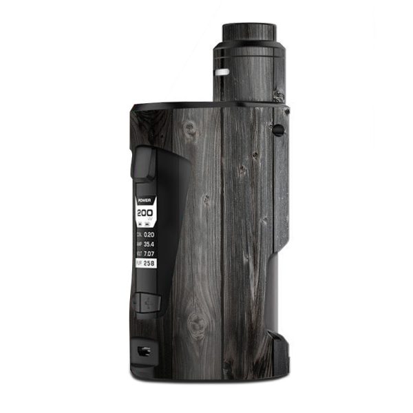 Reclaimed Grey Wood Old G Box Squonk Geek Vape Skin on Sale